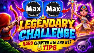 ARCHERO: CHAPTER 16 AND 17 LEGENDARY CHALLENGE! TIPS AND STRATEGY!