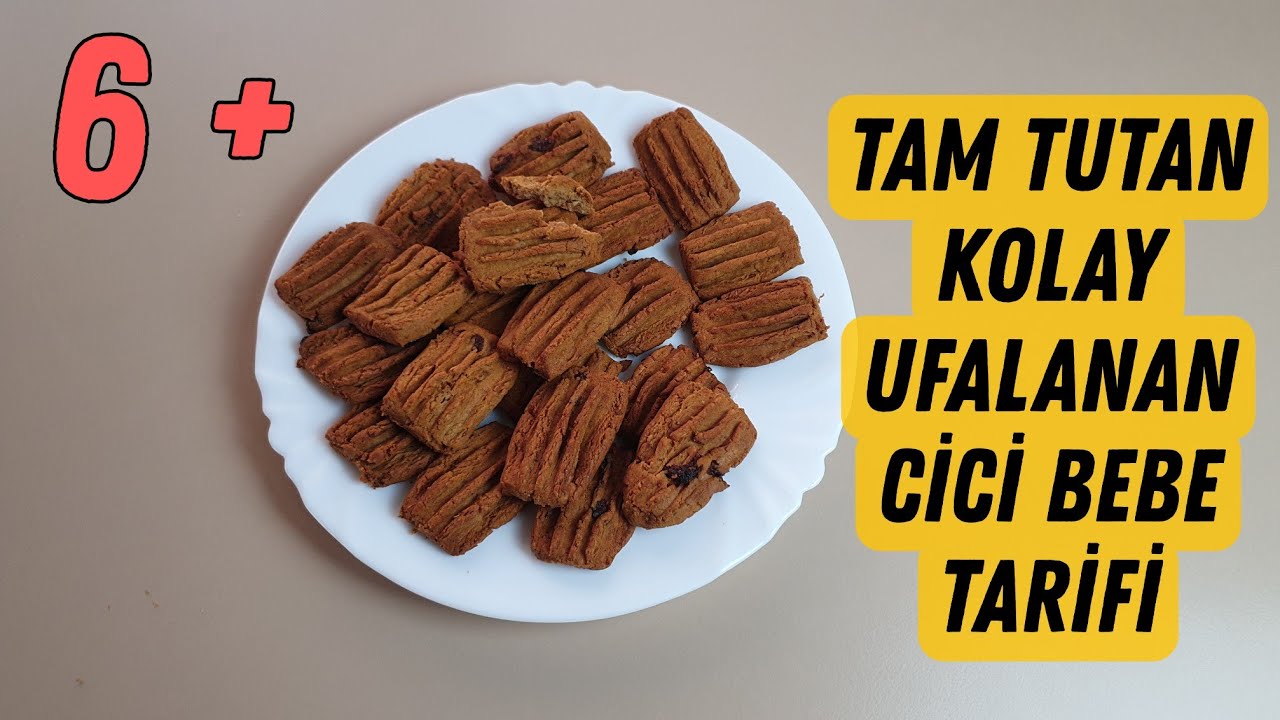 TAM TUTAN EN GARANTİLİ BEBEK BİSKÜVİSİ (6+ ay) EV YAPIMI