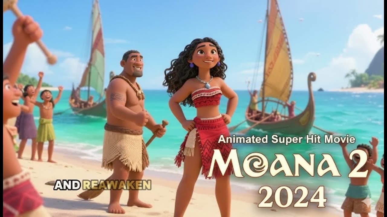 Моана 2 (2024) Суперхитовый анимационный фильм с объяснением