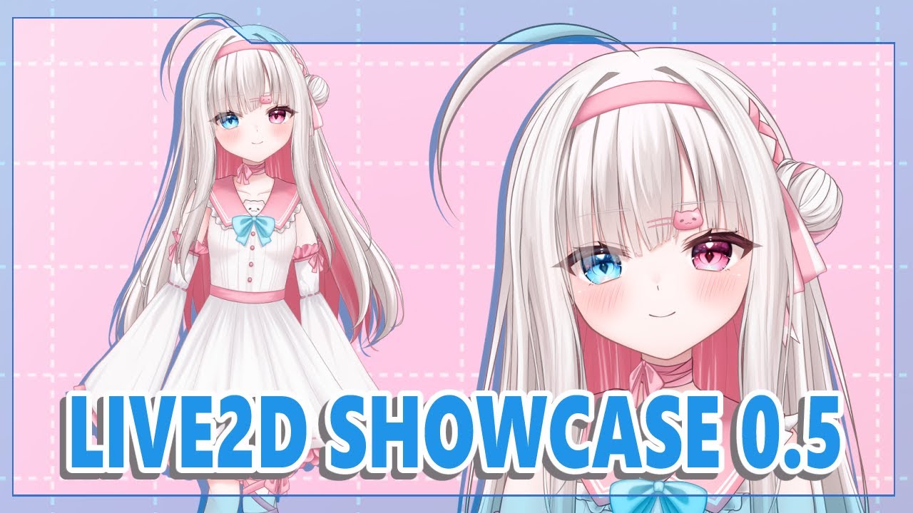 【Live2D Showcase】 Meii's VTuber Full Body Model 0.5 - YouTube