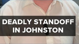 Man dead after firing at officers during standoff in Johnson