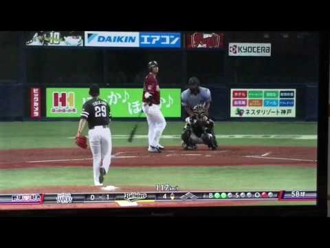 【オリックス2017】T-岡田20号ホームラン！5階席に飛び込む特大な一発！
