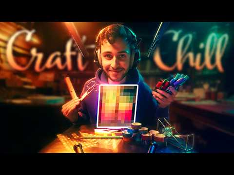 ASMR | Let's Craft & Chill With Me! 🎄🎁