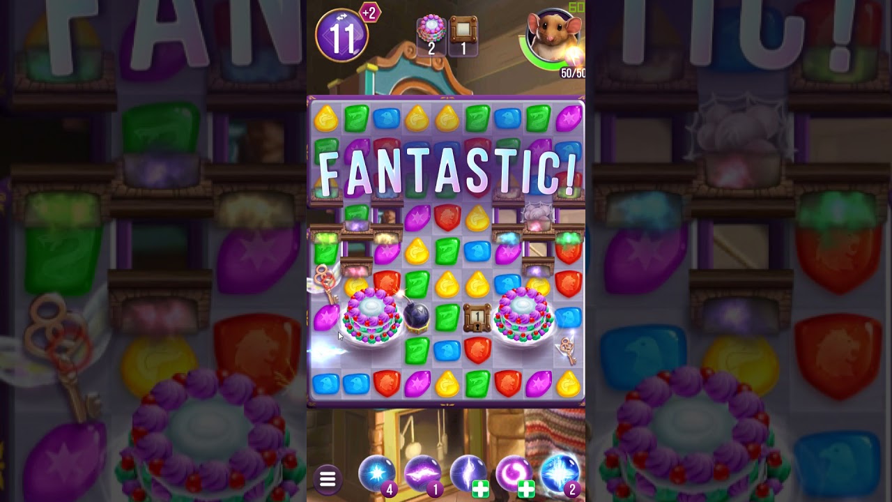 Harry Potter: Puzzles & Spells level 808 no boosters