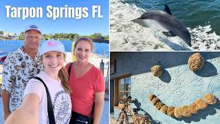 Tarpon Springs Florida Day Trip 🌊 Dolphin Cruise, Greek Eats &amp; Island Adventure Near Disney World!