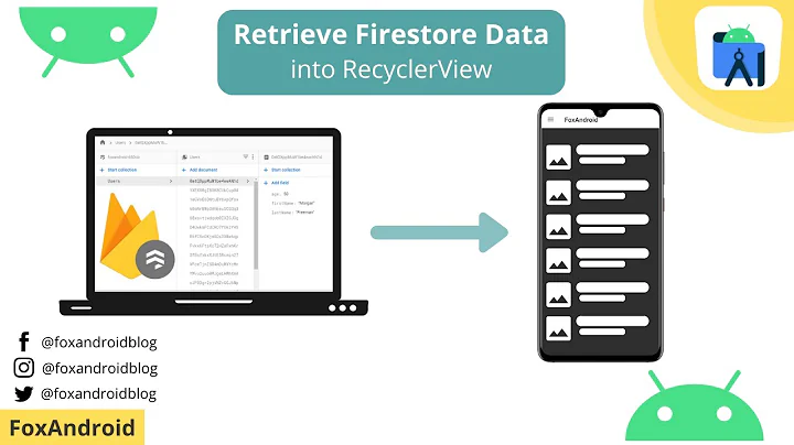 Firestore Data to Recyclerview | How to Retrieve Firestore data into Recyclerview | Android Studio