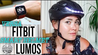 Unwrap of Lumos smart helmet and Fitbit Versa fitness watch screenshot 5