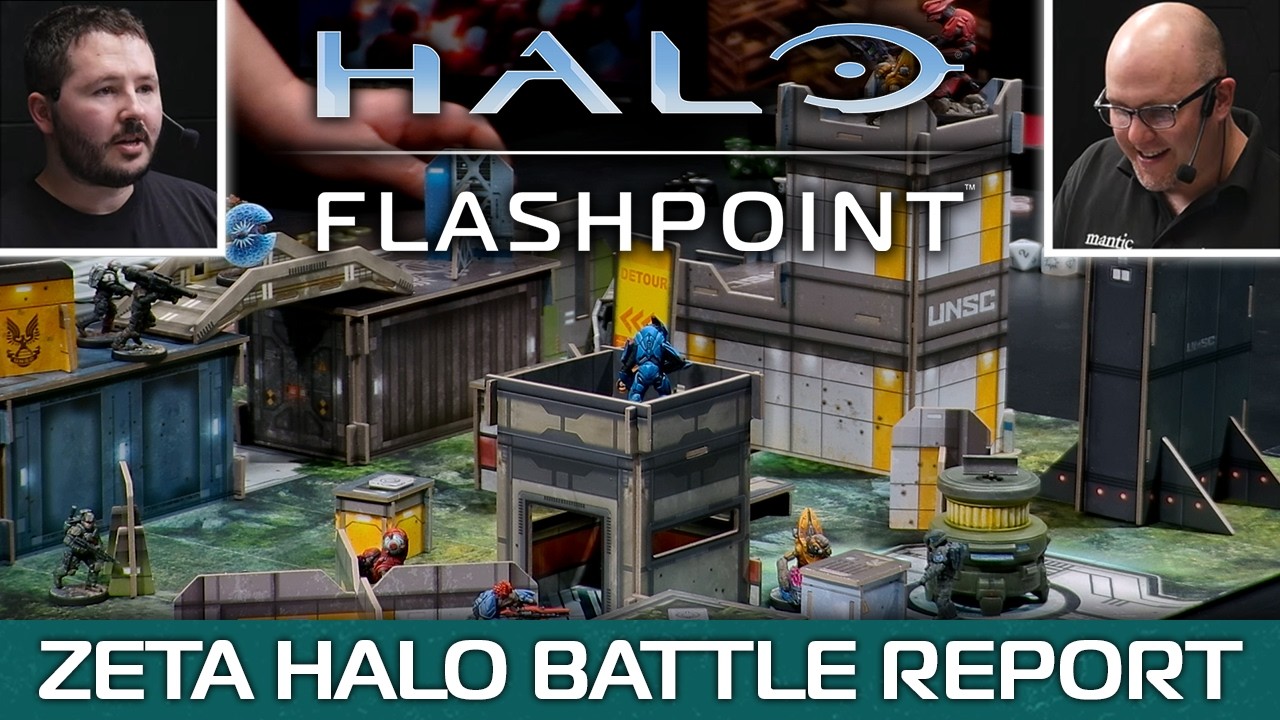 Zeta Halo Battle Report | Halo: Flashpoint | The Official Halo Miniatures Game