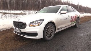 Лучше чем S-класс? 2019 KIA K900. Обзор (интерьер, экстерьер, двигатель).