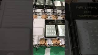 Solar street lamps with high brightness and high allocation of project funds.