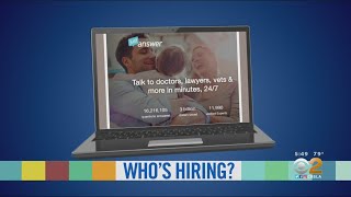 Famous Who's Hiring: JustAnswer Profile