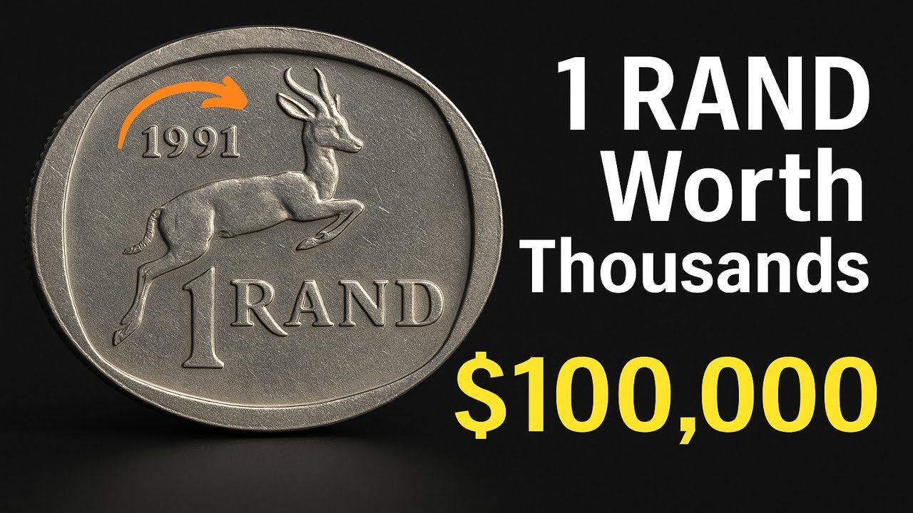 1991 South African 1 Rand Coin Could Be Worth $100,000 – Check Yours ...