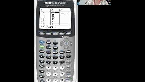 How to do Exponential Regression on your graphing calculator