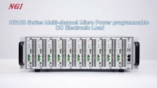 N6180 Series Multi channel Micro Power 20W 25W 50W DC Electronic Load