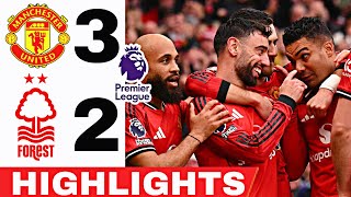 Manchester United vs Nottingham 3-2Highlights |All Goals & Extended Highlights |Premier League 2026