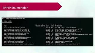 CompTIA Pentest+ | 10. Enumeration | 7. SNMP Enumeration