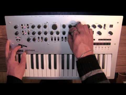 Korg Minilogue: Slider (Part 6 of 8) [with CC]