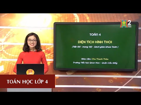 Video: Cách Tính Diện Tích Hình Thoi