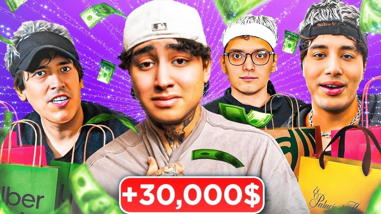 LE DI 30,000 A MIS AMIGOS PARA DARME UNA SORPRESA😳🤑💸