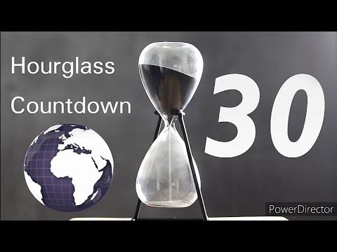 JCTG 30 Seconds Hourglass Countdown - BBC News Music Radar Timer Sounds Version