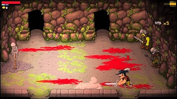 Overview of combat moves in Rampage Knights (work in progress)