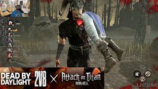 Dead by Daylight 2v8 Attack on Titan (Switch) - JJOR64 plays