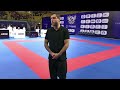 EKF KARATE  | Day 2 - Tatami 1 | EKF Cadet, Junior & U21 Championships Limassol