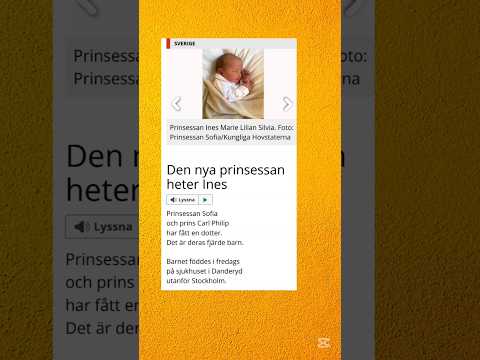 Den nya prissessan heter Ines. #sverige #svenska #nyheter #kungen #sweden #swedish Den nya prissessan heter Ines. #sverige #svenska #nyheter #kungen #sweden #swedish