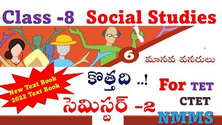 Geography: Human Resources: AP Class 8 Social Studies New Text Book in Telugu