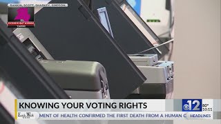 How to know your voting rights in Mississippi