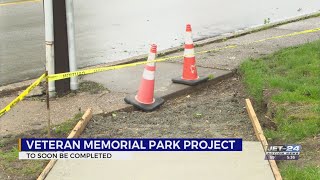 Erie Co. Veteran Memorial Park construction will soon be complete