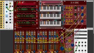 VCV Rack - 3 Channel OSC