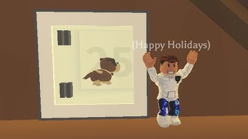 Day 25 Advent Calendar 2021 Adopt me St Bernard Pet