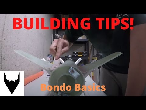 Smoothing Fillets on High Power Rockets with bondo