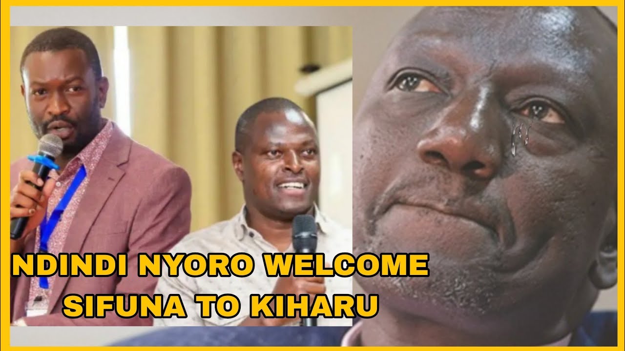 RUTO PANIC!Ndindi nyora welcome President Edwin Sifuna to kiharu rally 