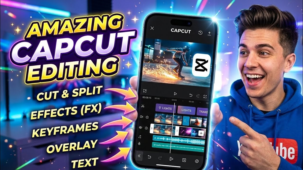 CapCut Editing Tutorial | How to Make Amazing Edits in CapCut (Step by ...