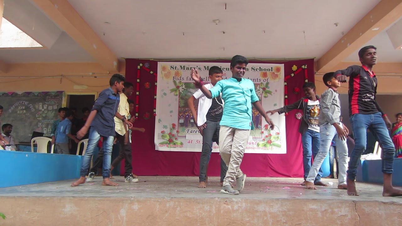 Farewell day dance performance by Std IX - YouTube