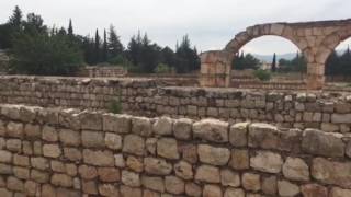 Exploring Ancient Ruins at Anjar