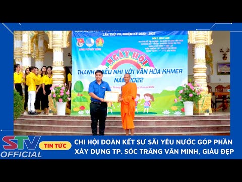Video STV - Chi Hội Đoàn kết sư sãi yêu nước đóng góp xây... - youtube