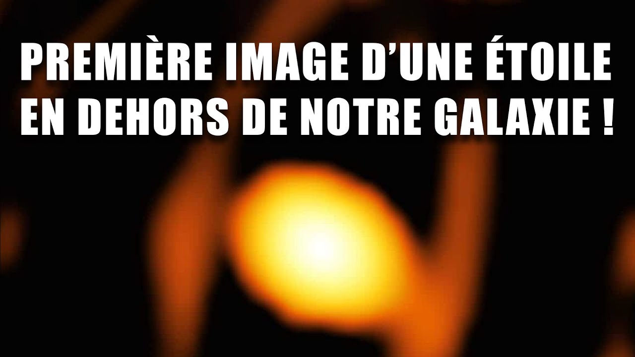 PREMIÈRE IMAGE d'une étoile en dehors de la galaxie ! DNDE 370