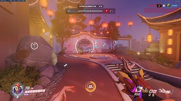 Overwatch Ctf comp. Last placement match w/ Moira