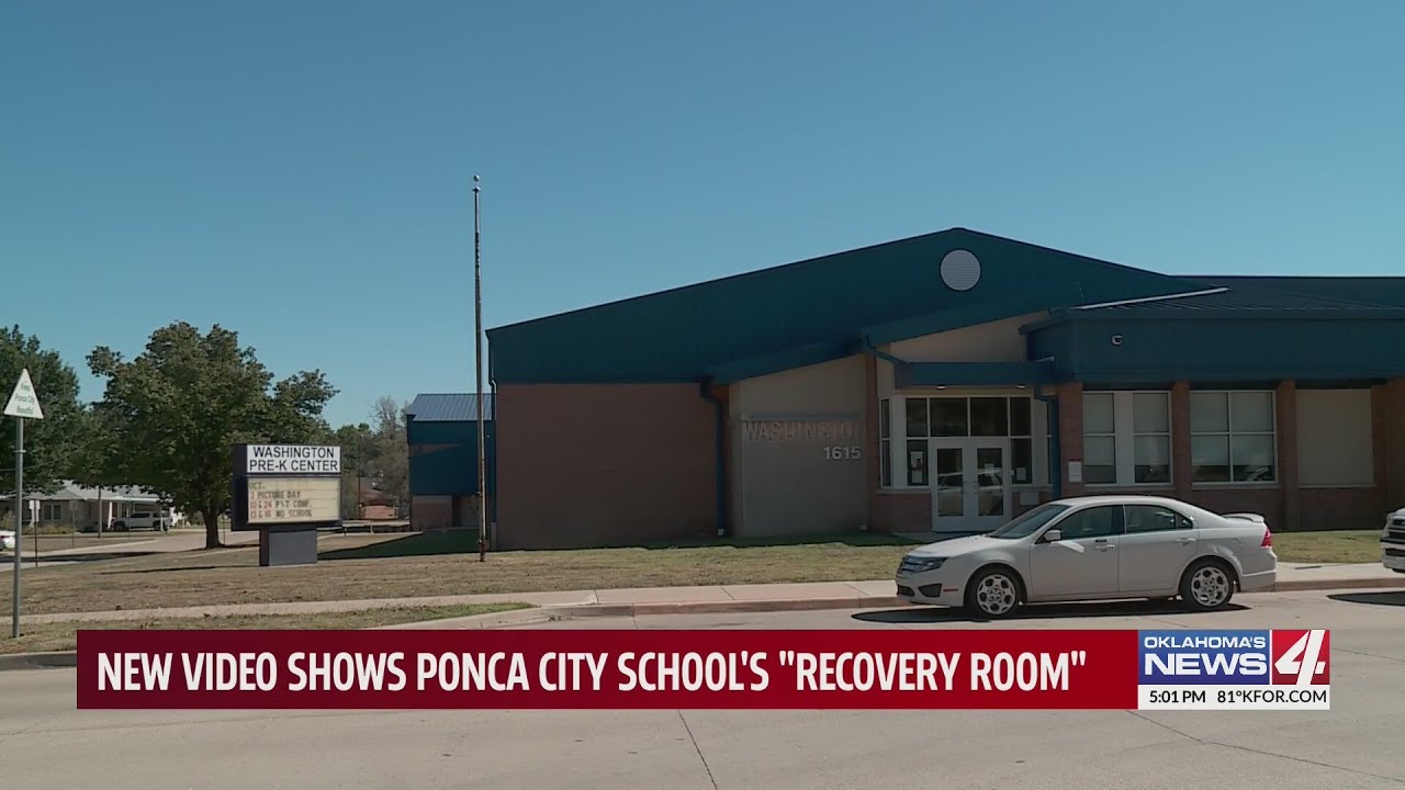 New video shows Ponca City school's "recovery room"