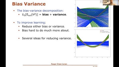 Machine Learning 29: Bias-Variance Decomposition
