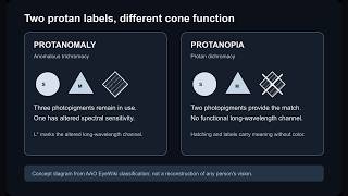 Protanomaly: Tell the Difference, Then Check the Design