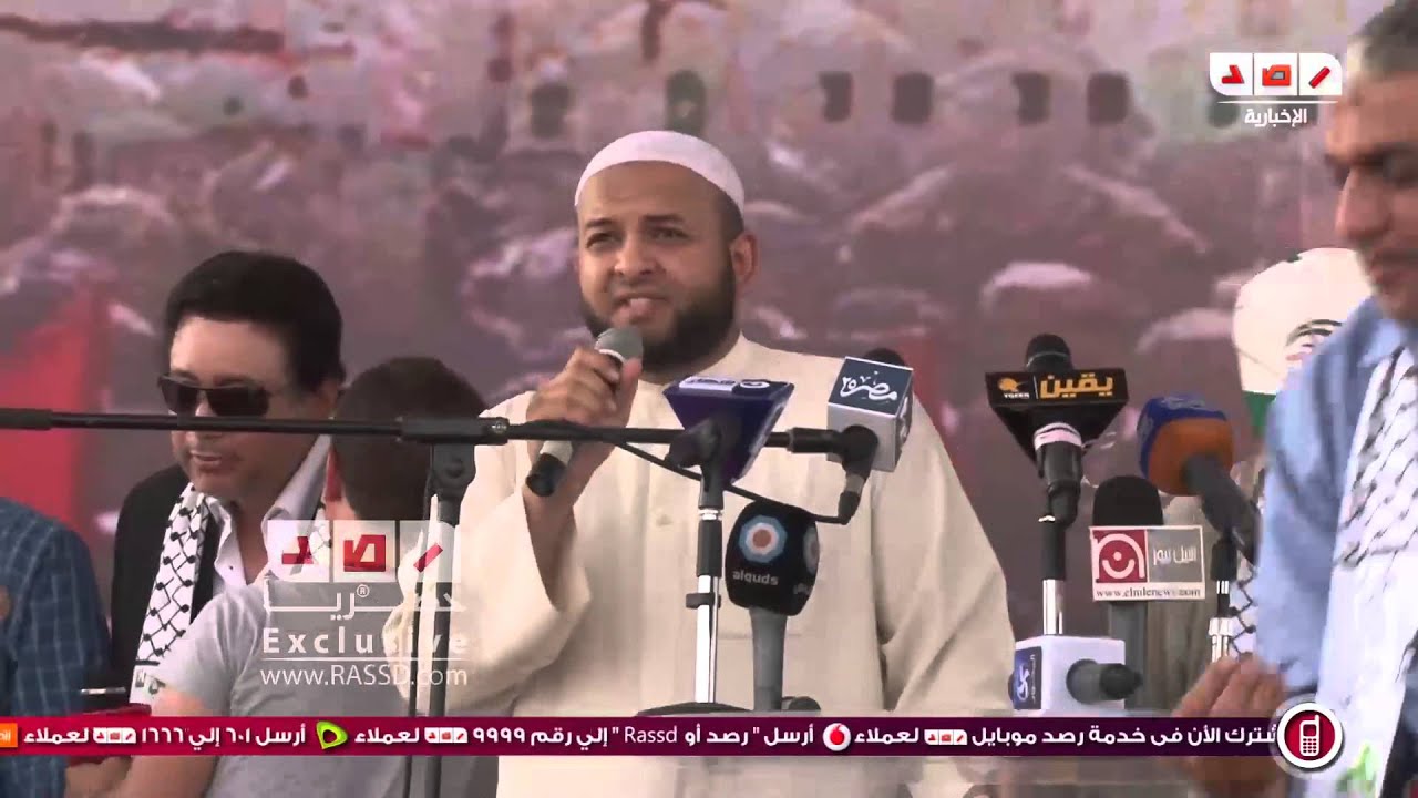 احمد عارف .. موعدنا بعد  30-6 في بداية السنة الثانية من حكم الرئيس محمد مرسي