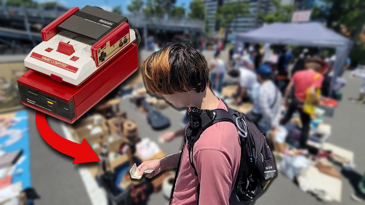 Exploring Japan's BIGGEST Flea Market with  