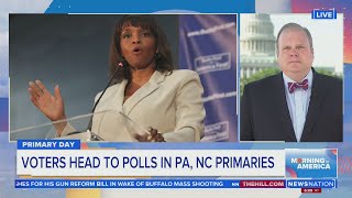 Voters head to polls in PA, NC primaries | Morning in America