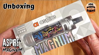 Aspire MAGNUM | 3800mAh 6ml | Unboxing