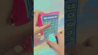 handmade calculator 📟 #calculator #handmade #diy #craft #shorts #viral #views