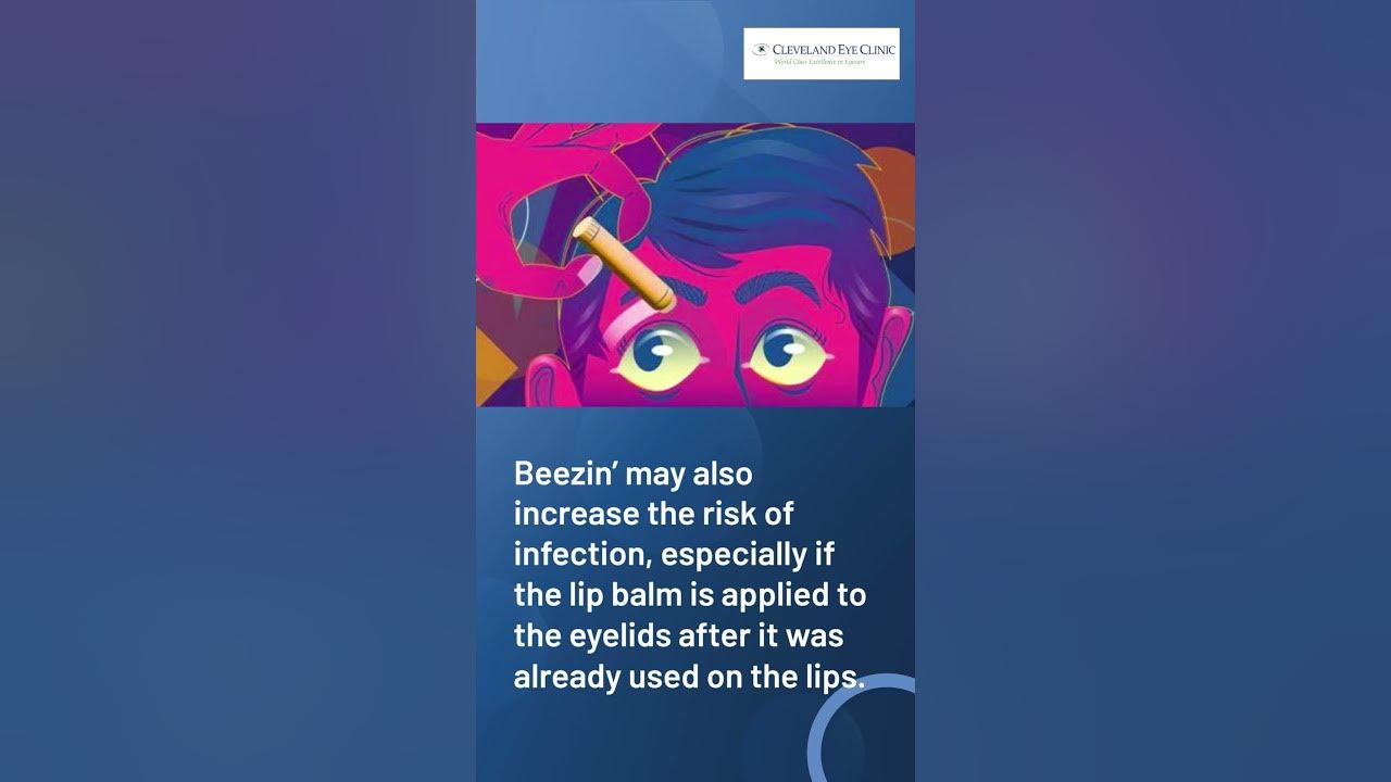 The Truth About Beezin' Why Putting Burt's Bees on Your Eyelids is a Bad Idea. shorts YouTube